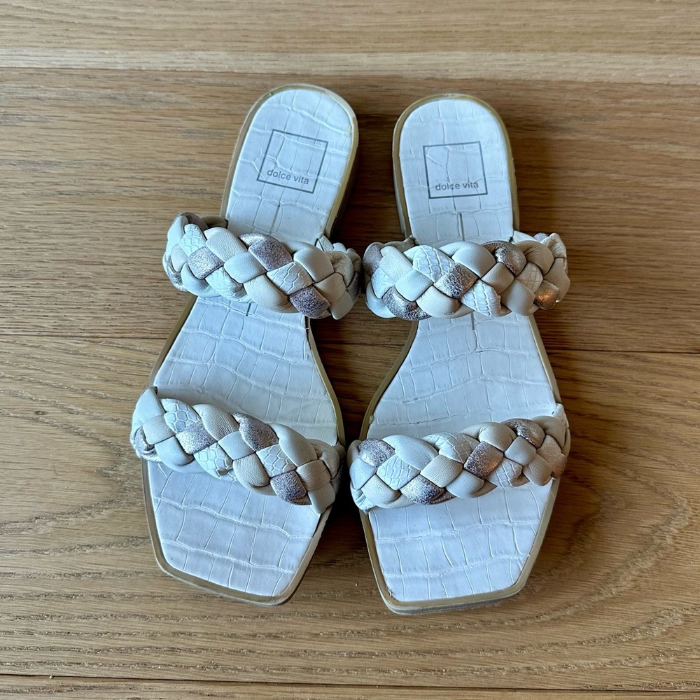 Dolce Vita Indy Ivory Sandals